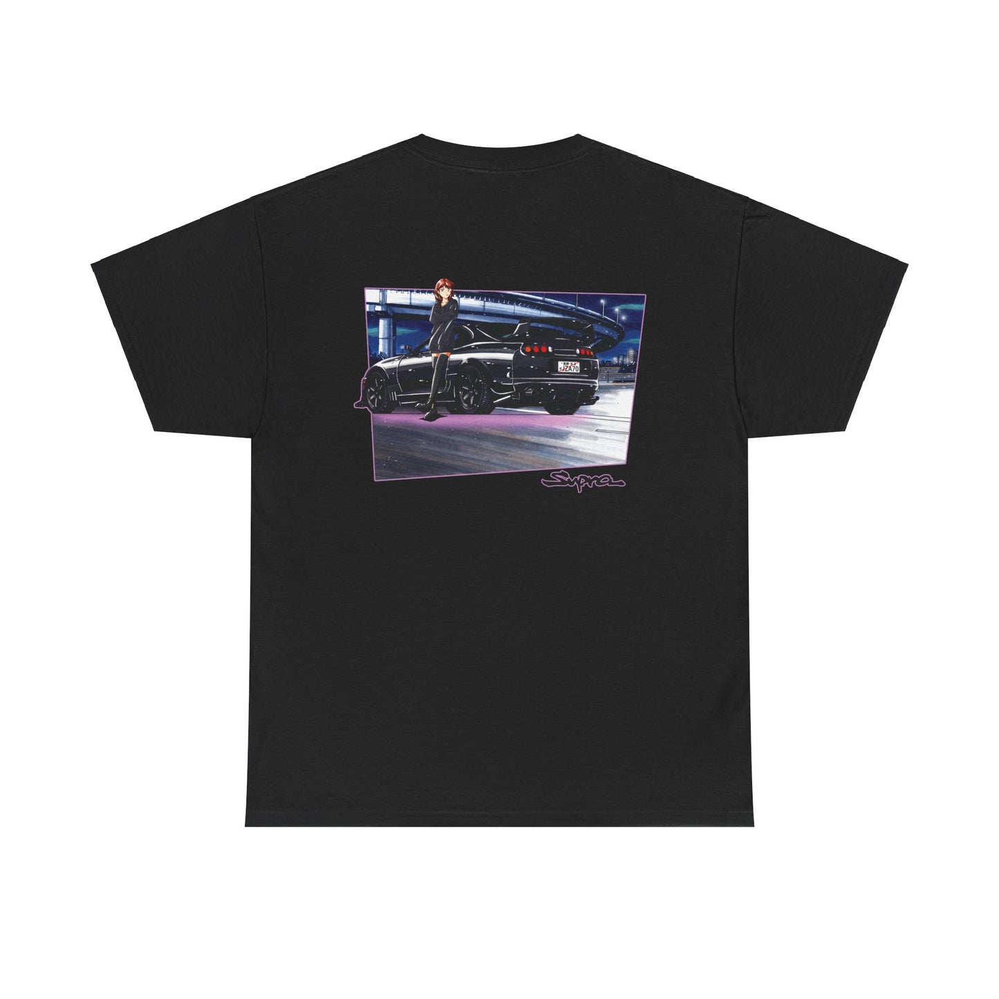 Toyota Supra MK4 T-shirt (Waifu Edition) (DOUBLE SIDED)