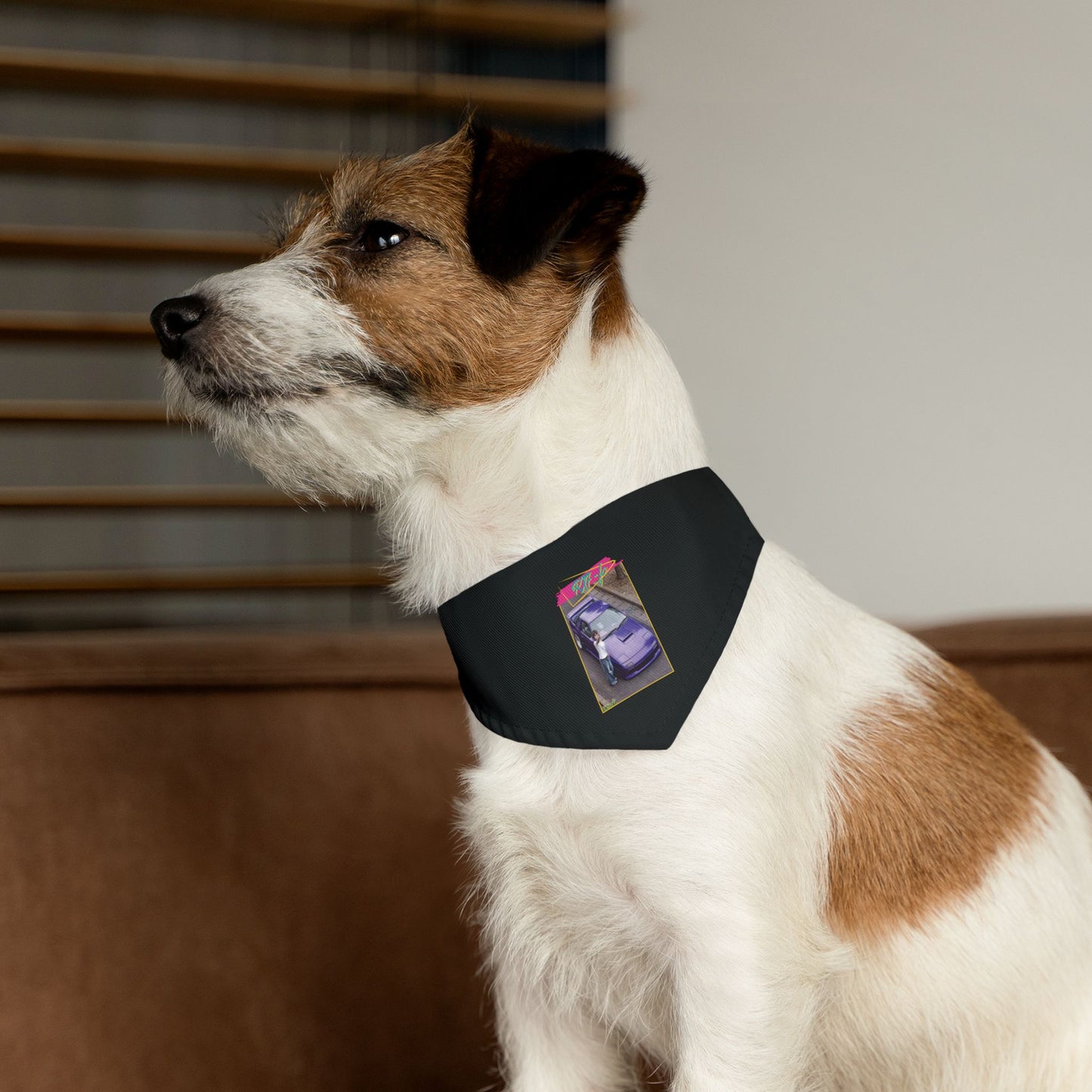 90s Nostalgic Mazda RX7-FC Dog Bandana Collar