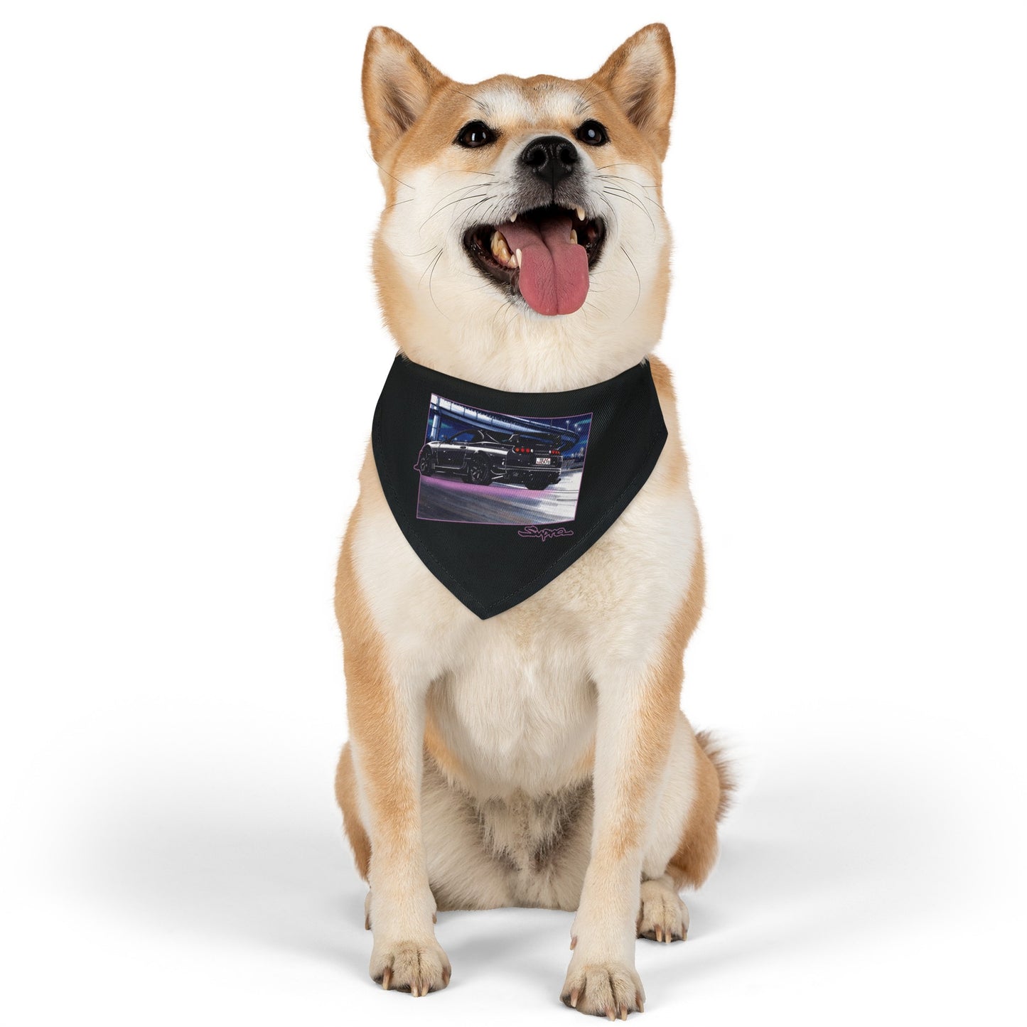 Toyota Supra Mk4 Dog Bandana Collar