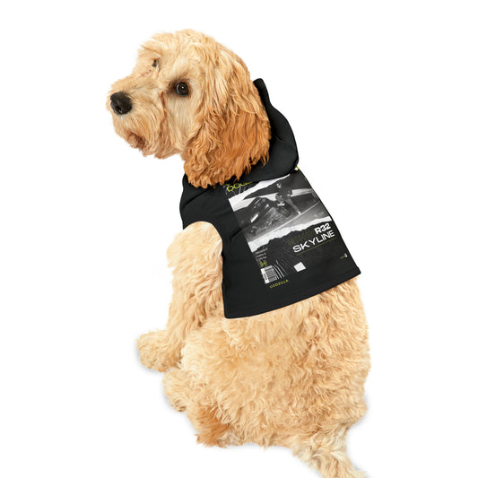Iconic Wrecked R32 Nissan Skyline Dog Hoodie JDM