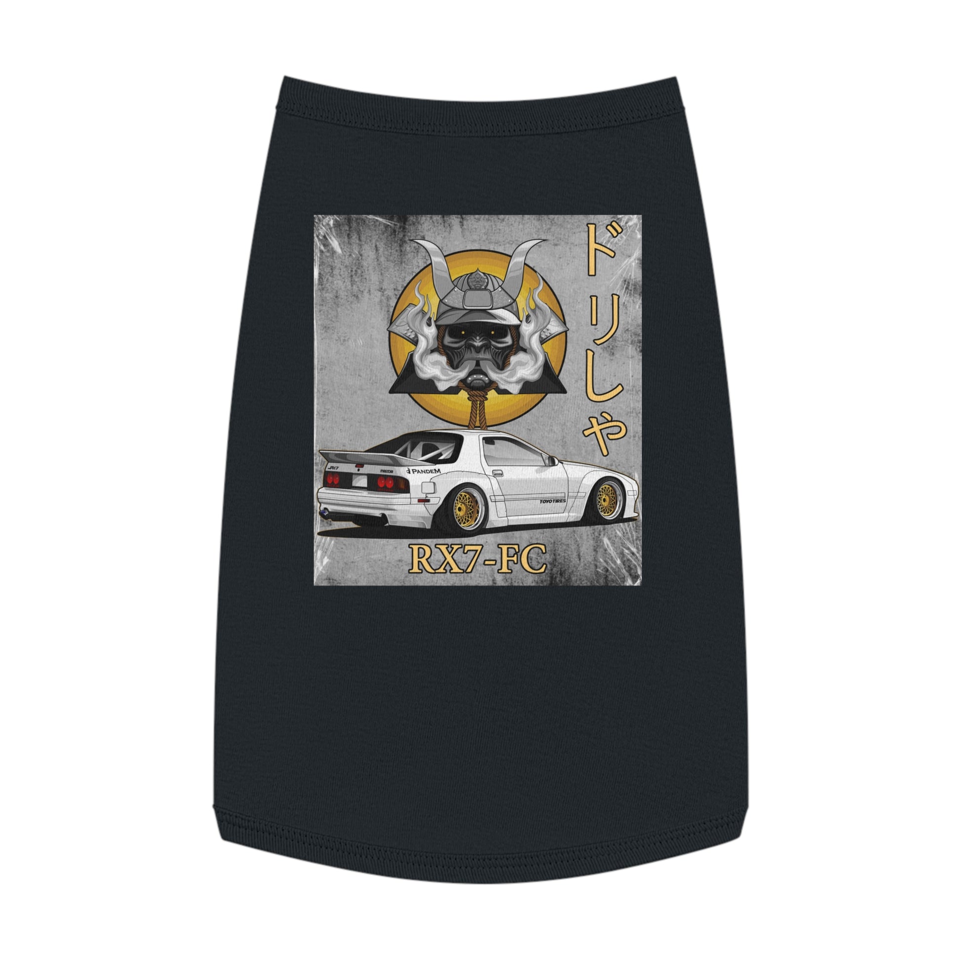Pandem Body Kit Mazda RX7-FC Dog T-Shirt jdm doge drifting cat 