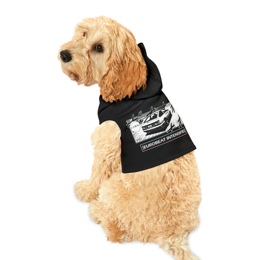 Toyota Sprinter AE86 Trueno Dog Hoodie (EUROBEAT INTENSIFIES)