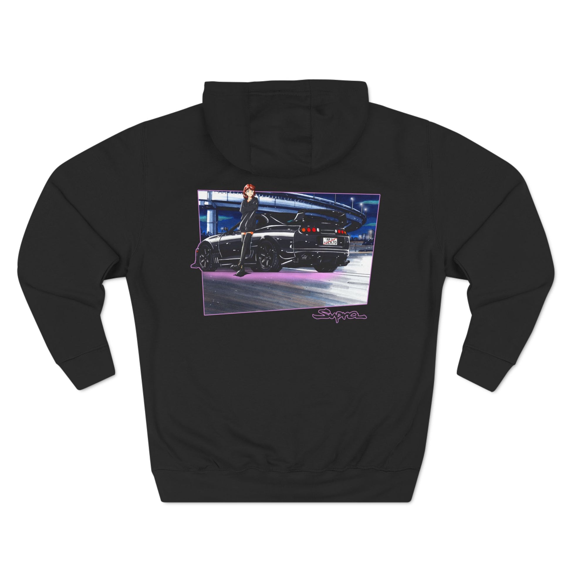 Toyota Supra MK4 Hoodie (Waifu Edition)